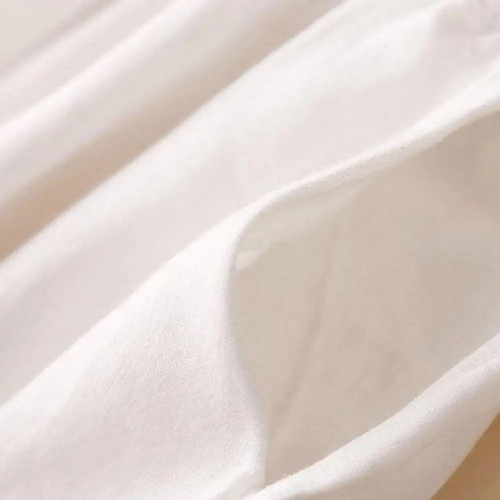 Woman Pants Lightweight Soft Fabric Women Summer Solid Color Casual Straight Long Pants Bottoming Casual Pants Workwear