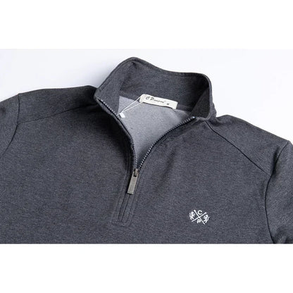 Men Polo Shirt 2025 Pure Cotton Men Business Casual Male Polo Shirt Autumn Long Sleeve Stand Collar Polo Shirt Plus Size 5XL 6XL