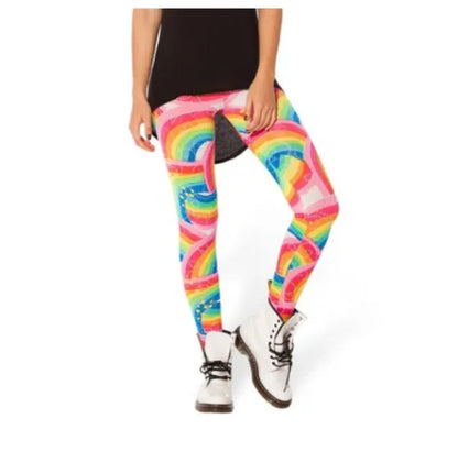 New Sexy Women Legging Black White Stripe Printing Fitness leggins Fashion Slim High Waist Leggings Woman Pants Christmas Gift