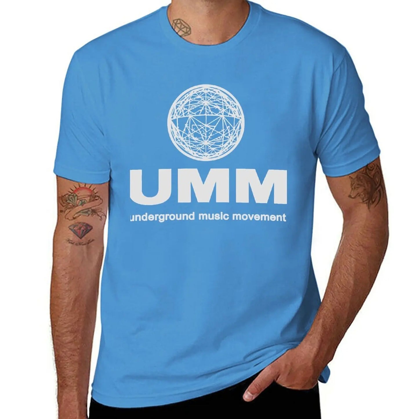 New UMM - Underground Music Movement T-Shirt sweat shirt black t shirt designer t shirt men