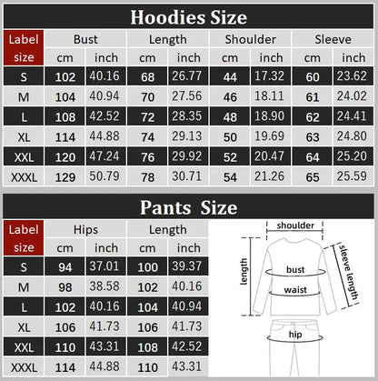 Women's Tracksuit Aesthetic Zipper Cardigan High quality Hoodies Sweatshirts Sweatpantssportwear Woman Pants Sets 2 Piece Suit