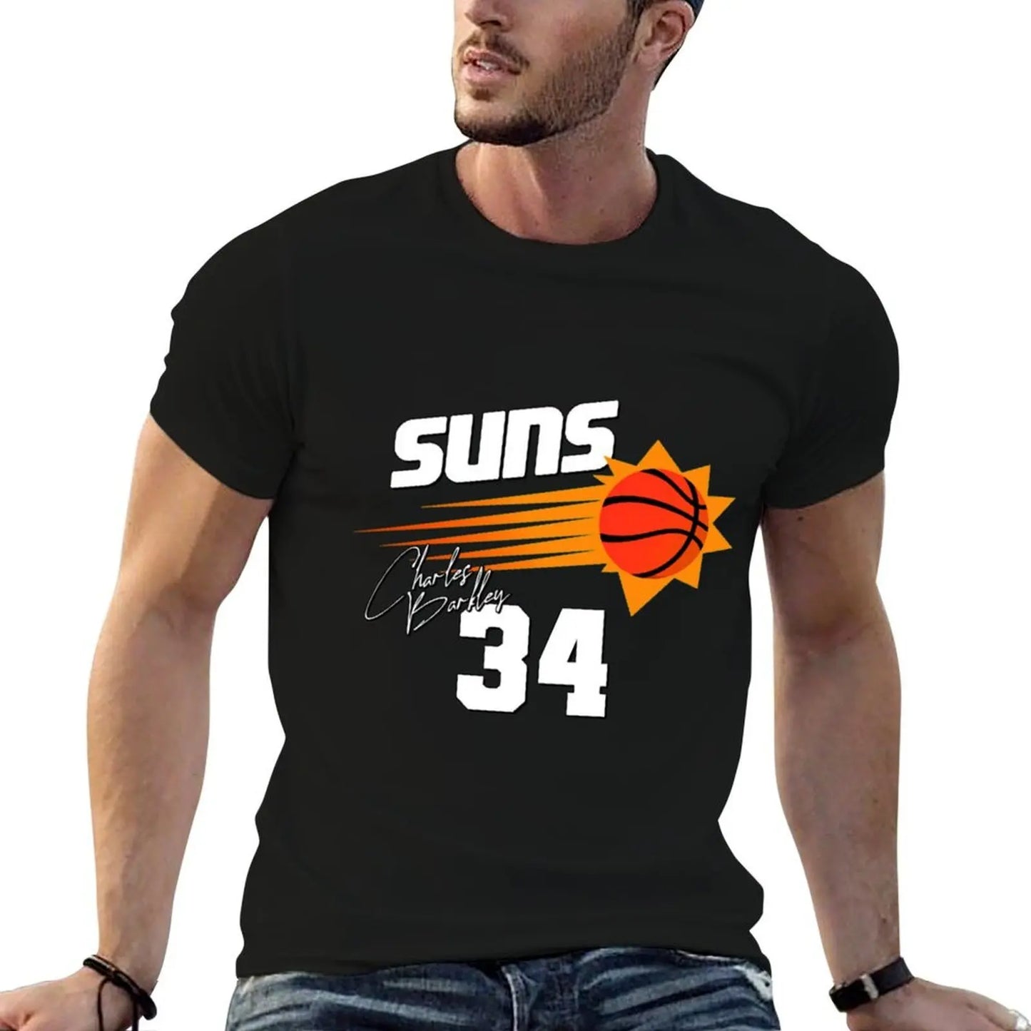 Charles Barkley T-Shirt t shirt man luxury t shirt man casual T-Shirt